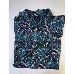 Duck Head Apparel Company Men's Size XL Hawaiian Short-Sleeve Button Shirt